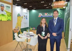 Palmar Corporation's Antonella Palacios and Fernando Guaman are banana producers from Ecuador.